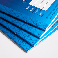 Carnet scolaire A5 personnalisable, reliure piquée, lignage feutré, papier épais, fournitures de bureau et scolaires, cahier d'exercices en gros