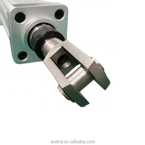 Bibo LIND LDE80 Cilindro Servo de Pistón de Respuesta Rápida con Cuerpo de Aluminio y Rodamiento, 100mm de Carrera, Instalación de Transición, Bisagra en Y, LIND Rap - Product Image 3