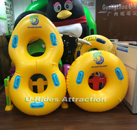 Tube aquatique rond personnalisable pour une personne, usage commercial, pour parcs aquatiques résidentiels, logo inclus