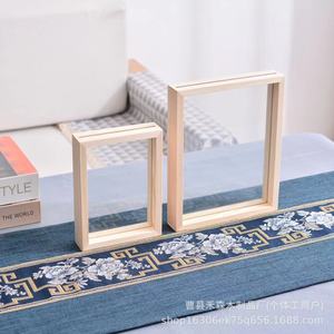 Solid <b>Wood</b> Photo <b>Frame</b> Rectangle 5 6 7 8 10 Inch Tabletop Living Room Bedroom Study Desktop <b>Picture</b> <b>Frame</b> - Product Image 2