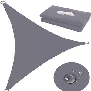 Bâche triangulaire imperméable multicolore <span class=keywords><strong>pour</strong></span> voile d'ombrage, résistante à l'eau, <span class=keywords><strong>pour</strong></span> terrasse extérieure. - Product Image 1