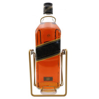 Support à whisky en métal de taille personnalisée, support à vin avec finition dorée