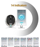 Miroir Magique 3D Portable de Haute Qualité avec Écran Tactile 21,5 Pouces, Diagnostic Facial 3D IA pour l'Humidité de la Peau et les Mojis, CE OEM
