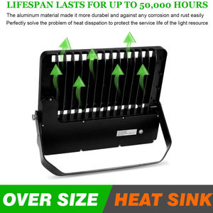 Luz de inundación LED con sensor de fotocélula <span class=keywords><strong>del</strong></span> anochecer al amanecer Lámpara de mástil alto para estadio Accesorio de iluminación de mástil alto de grado comercial - Product Image 3