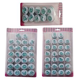 PPER & Case owercase lphabet y 0-9 Numbers ooookie ondant utter aking upupcake Old Ake ececorating ools - Product Image 4