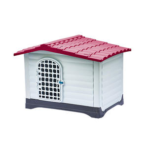 Großhandel Kommerzielles Outdoor- und <span class=keywords><strong>Indoor</strong></span>-Hundehaus, Robust und Regenfest, Großer Kunststoff-Hundeschau-Unterstand mit Schutz - Product Image 1