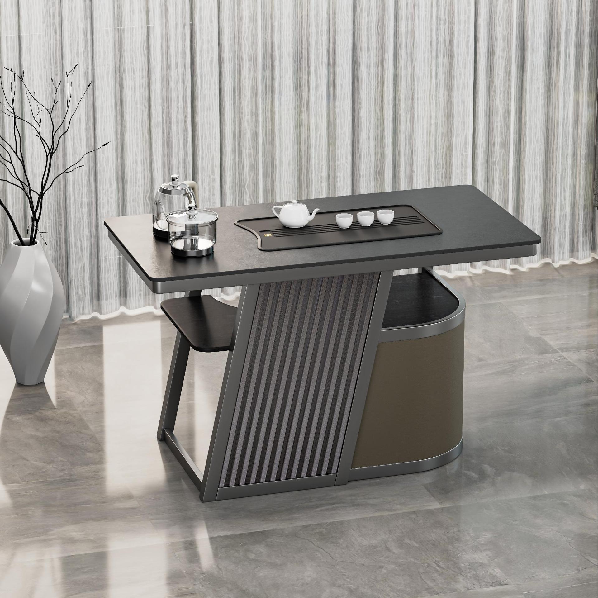 Single tea table [includes a glass health-preserving kettle]