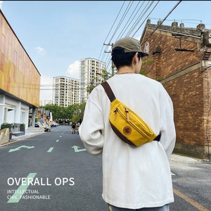 Wholesale Nylon Unisex Chest <b>Bag</b> Zipper Closure RFID-Blocking Anti-Theft for Daily Use-<b>Small</b> Crossbody Sling <b>Bag</b> for Women Men - Product Image 4