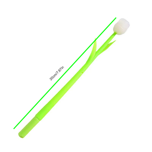 Stylo gel créatif 2026 à motif de petite rose fraîche, changeant de couleur au soleil, stylo à motif de tulipe et stylo à motif de rose - Product Image 5