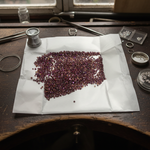 Diamants ronds de qualité SI de couleur rouge traités à prix d'usine - Product Image 3