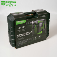 Perceuse à percussion électrique à moteur CC haute performance Fumetax, énergie d'impact de 6 J, diamètre de perçage maximal de 11/4 (28 mm), ensemble d'outils électriques
