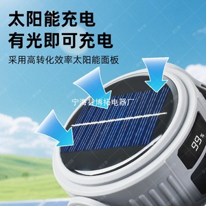 Lampe de camping à énergie solaire avec lumière LED 100 Lm/W rechargeable pour utilisation en extérieur, éclairage d'urgence - Product Image 4