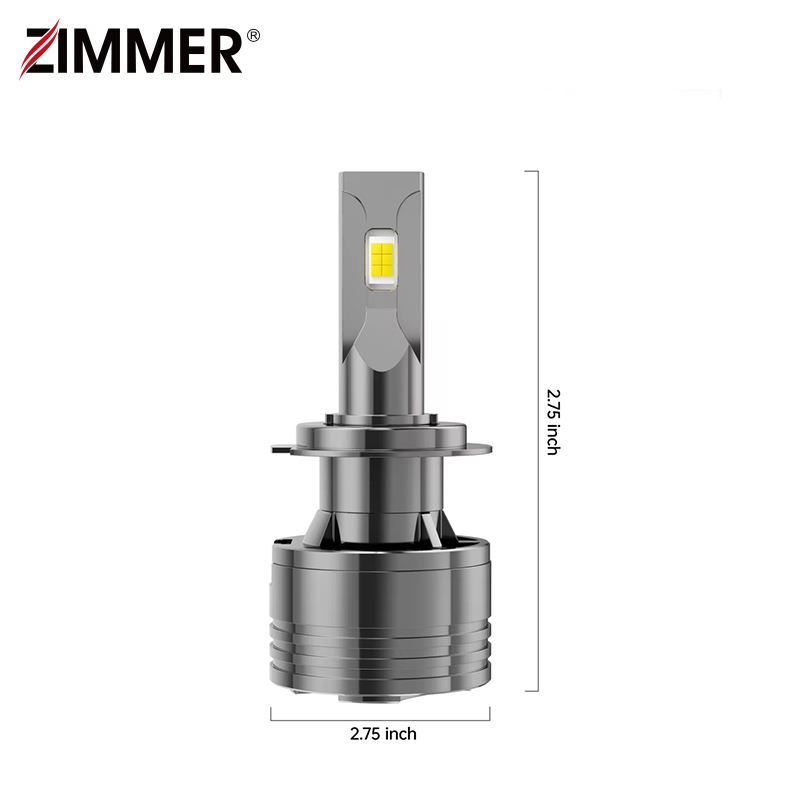 ZIMMER E9Pro 75W 7500LM Car LED Headlight Bulb - Universal H1 H3 H4 H7 H11 9005 9006 9012 | Guangzho