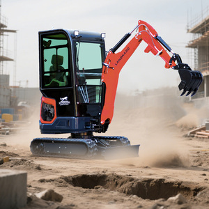 Mini-excavatrice industrielle Xt18u de 1,8 tonne avec accessoires, excavatrice sur chenilles multifonction personnalisée, petite pelle hydraulique durable conforme à la norme EPA 5 - Product Image 4