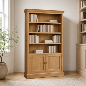 Modern French Retro Vintage Villa Wine Cabinet Display Simple Brown <b>Solid</b> <b>Wood</b> <b>Bookcase</b> Sideboard Storage Cabinet American - Product Image 2