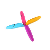 Vibrateurs Seksfun, piles AA, pas cher, bleu, petit dauphin, mini masseur AV pour point G, petit vibrateur, jouet sexuel féminin