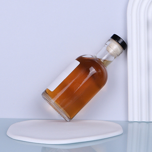 50ml 100mL vacío boca pequeña mini licores vodka <span class=keywords><strong>gin</strong></span> licor botella de vidrio con tapón de rosca - Product Image 4