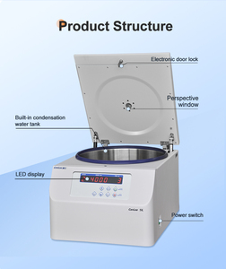 5K Swing Rotor Benchtop Lab Centrifuge | Stainless Steel Construction 5000rpm 4390*g RCF 44kg 415x590x355mm Designed Resin - Product Image 1