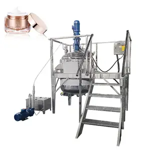 Mixer cair vakum Emulsifier peralatan Lab Mixer vakum mixer kosmetik vakum elektromagenizer emulsifier