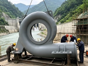 Unidad de Generación Hidroeléctrica Vertical de 800KW-5MW, Solución Hidroeléctrica Llave en Mano para el Sudeste Asiático, Vietnam, Laos, Montaña Espiral SFW-200KW - Product Image 5
