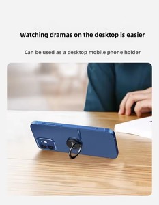 LP133 UGREEN Support de télé<span class=keywords><strong>phone</strong></span> adhésif en métal, anneau de maintien pliable et réglable pour iPhone - Product Image 2