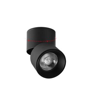Luz descendente <span class=keywords><strong>LED</strong></span> giratoria de 360 grados COB más vendida 12W 10W <span class=keywords><strong>Downlight</strong></span> montado en superficie de aluminio <span class=keywords><strong>para</strong></span> interiores - Product Image 4