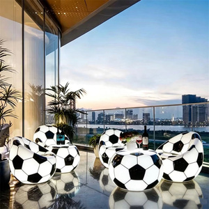 <span class=keywords><strong>Tavolo</strong></span> e Sedia da <span class=keywords><strong>Giardino</strong></span> a Tema Calcio Luminosi e Creativi per Esterni - Product Image 6