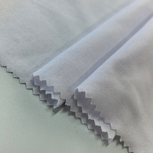 Tissu <span class=keywords><strong>tubulaire</strong></span> en <span class=keywords><strong>jersey</strong></span> simple tricoté, confortable, 190 GSM, 85 % polyester, 15 % <span class=keywords><strong>coton</strong></span>, pour t-shirts d'été et pyjamas – Vente en gros - Product Image 4