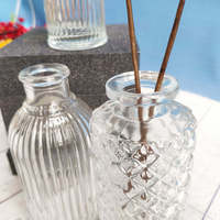 Vase en cristal Lalique en gros, décoration de bureau, vase en cristal de luxe, fête de mariage, verre