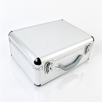 OEM ODM Mallette de transport en aluminium Boîte à outils personnalisée en mousse PU EVA Mallette à outils portable