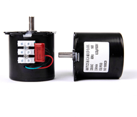 Moteur micro à basse vitesse AC220V 60KTYZ, moteur synchrone à aimant permanent 14W 2,5 tr/min, moteur à engrenages
