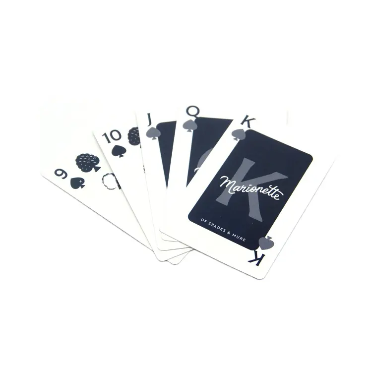 Высококачественные игральные карты на заказ/печать покера/Игральные карты из ПВХ