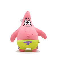 Stock de jouets en peluche Patrick Star, Squidward, Monsieur Krabs, poupées de machine à griffes, en polyester et coton PP, 31cm-50cm