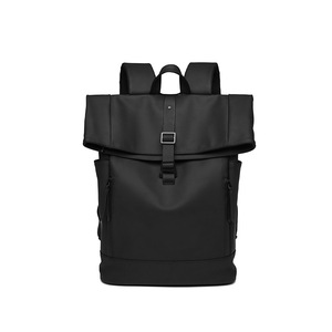 Roll Top <b>Laptop</b> <b>Backpack</b> Unisex Large Capacity Oxford Travel Waterproof School Bag Computer <b>Backpack</b> - Product Image 4