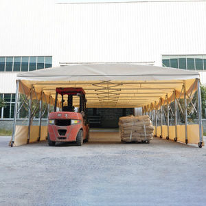 Tente de garage pliable et mobile à toit coulissant, <span class=keywords><strong>abri</strong></span> de stockage <span class=keywords><strong>pour</strong></span> voiture, <span class=keywords><strong>tunnel</strong></span>, entrepôt, au meilleur prix d'usine - Product Image 2