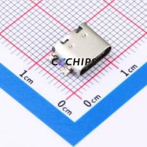 SH-U262-161N-4B USB Connector SMD Connector ( Connector Type: Type-C )( Gender: Female )( Mounting Type: Horizontal Mount ) - Product Image 1