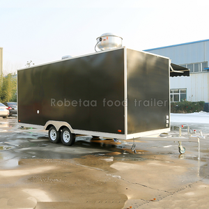 Robetaa Street Food Truck Carro <span class=keywords><strong>de</strong></span> venta Patatas Freír Pollo Hamburguesa Remolques <span class=keywords><strong>de</strong></span> comida Totalmente equipados con <span class=keywords><strong>asador</strong></span> para EE. UU. - Product Image 4