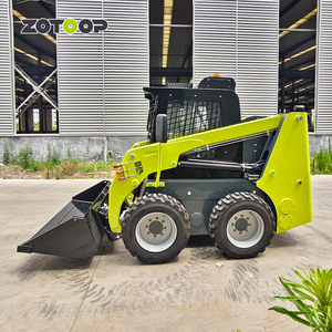 Mini Skid Stuur Loader Kleine Site Bediening Hydraulische Controle Lader Skid Stuur Met Cabine - Product Image 2