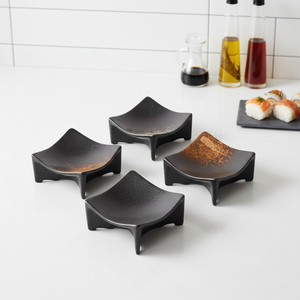 Plato Cuadrado de Cerámica Estilo Japonés, de Lujo Ligero, Retro y Creativo, para Aperitivos y Postres, para Restaurante, No Tóxico y Duradero - Product Image 4