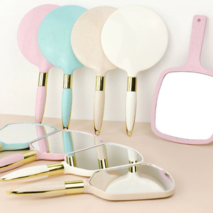 Handheld <b>Makeup</b> <b>Mirror</b> Salon Lash Microblading Customer <b>Mirror</b> Portable Beauty Supplies for PMU Studio - Product Image 3