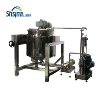 Tanque Mezclador Móvil de Acero Inoxidable con Ruedas Universales para Mezclar Materia Prima Líquida en Pequeñas Fábricas de Cosméticos