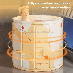 Soulage la douleur musculaire et favorise la circulation sanguine du corps <span class=keywords><strong>Baignoire</strong></span> pliante portable Salle de bain <span class=keywords><strong>Baignoire</strong></span> pliante pour adultes Matériel épaissi - Product Image 4