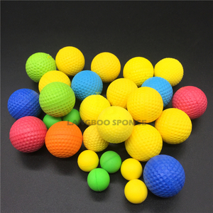 Vente en gros de balles miniatures personnalisées, petites balles en mousse souple pour enfants, mousse PU, 40 mm, balles pour pistolet jouet pour enfants - Product Image 1