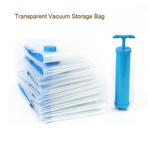 Sac de compression sous vide transparent pour vêtements, idéal pour le rangement et les voyages (vente en gros) - Product Image 4