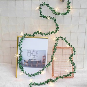 Guirnalda de Luces Solares de Mimbre con Cable de Cobre, Funciona con Pilas, para Decoración Navideña, Bodas y Hogar - Product Image 3