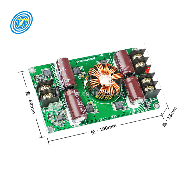 Power Supply Module 12v/24v Step Down to 5v Bare Board Dc Converter for Led Screen Display