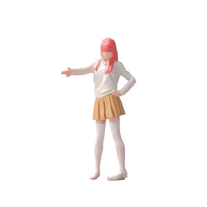 Modèle de figurine miniature en résine simulée 1/64, mini-personnages colorés, accessoires de micro-photographie pour table de sable - Product Image 5