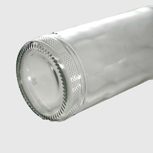 490ml 스크류 음료 음료 투명 부싯돌 투명 유리 병 - Product Image 2