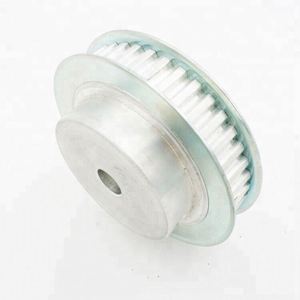 Polea de Correa Dentada Síncrona MIGHTY Gt2 CNC Anodizada de 3M-14M, Aleación de Acero y Aluminio, Diámetro Interior de 10 mm, Diámetro Exterior de 100 mm, OEM, Transmisión Agrícola - Product Image 1
