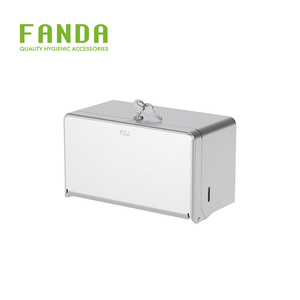 Fanda Modern Wall Mounted Lockable Paper <b>Towel</b> Dispenser Taiwan-Made for Commercial & Healthcare for Hotels & Hospitals - Product Image 2